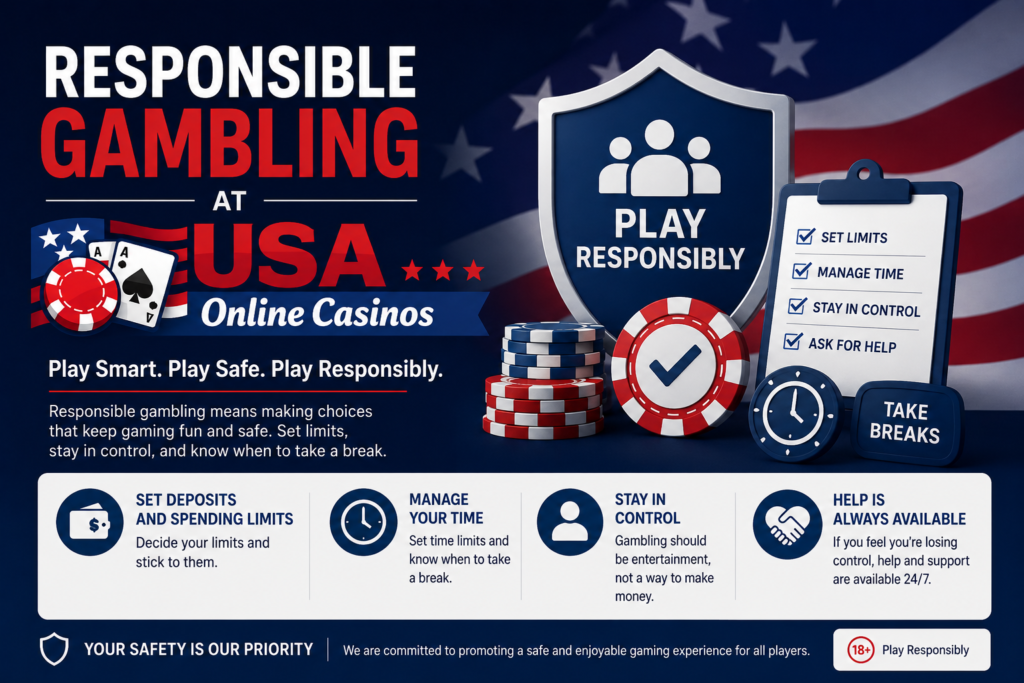 responsible gambling at usa online casinos